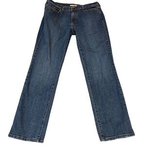 Levi's 505 Straight Leg‎ Denim Jeans Women's Medium Wash Classic Style